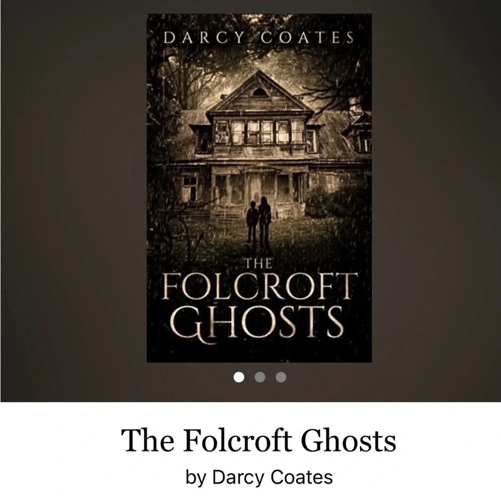 The Folcroft Ghosts by Darcy Coates Paperback Book Horror Mystery Ghost Story